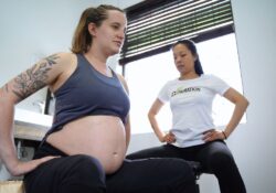 Physiothérapie femme enceinte